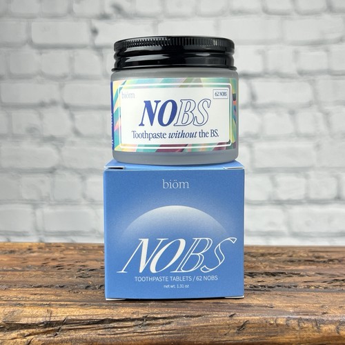 Nobs toothpaste tablets nano - nobs,