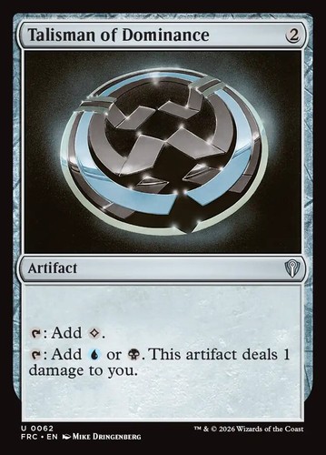 Mtg talisman dominance - mtg,